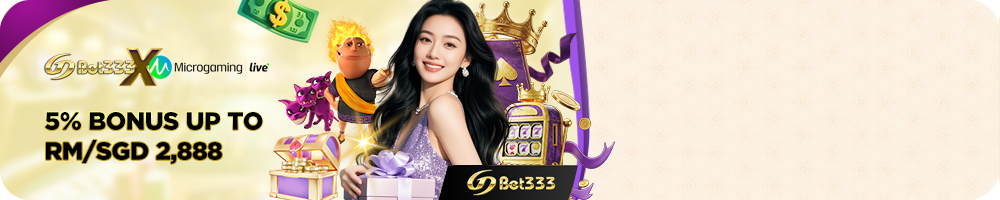 GDBET333 x Microgaming Casino Bonus $2,888
